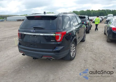2018 Ford Explorer Xlt from USA, damaged, VIN 1FM5K8D83JGB86734